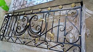 Кованые перила для лестниц в