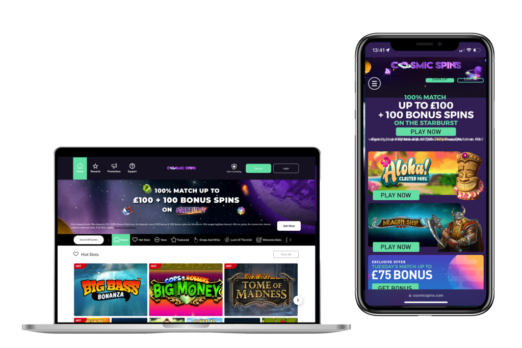 Experience the Magic of Cosmic Spins Casino